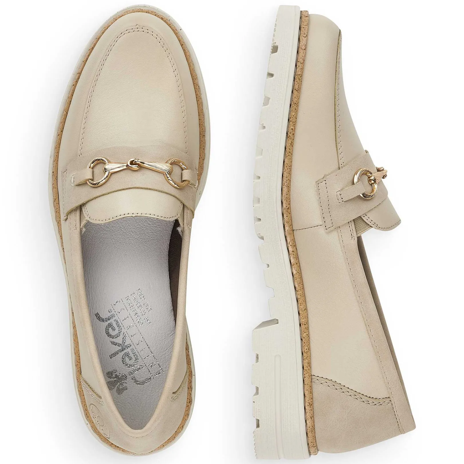 Clearance Women'S Loafers Light Beige Men'S Business Shoes