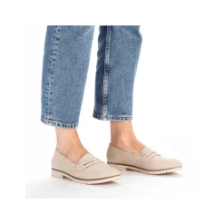 Women'S Loafers Light Beige Men'S Business Shoes