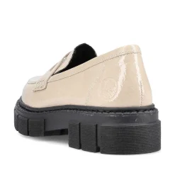Hot Women'S Loafers Light Beige Ladies Loafers & Ballerinas