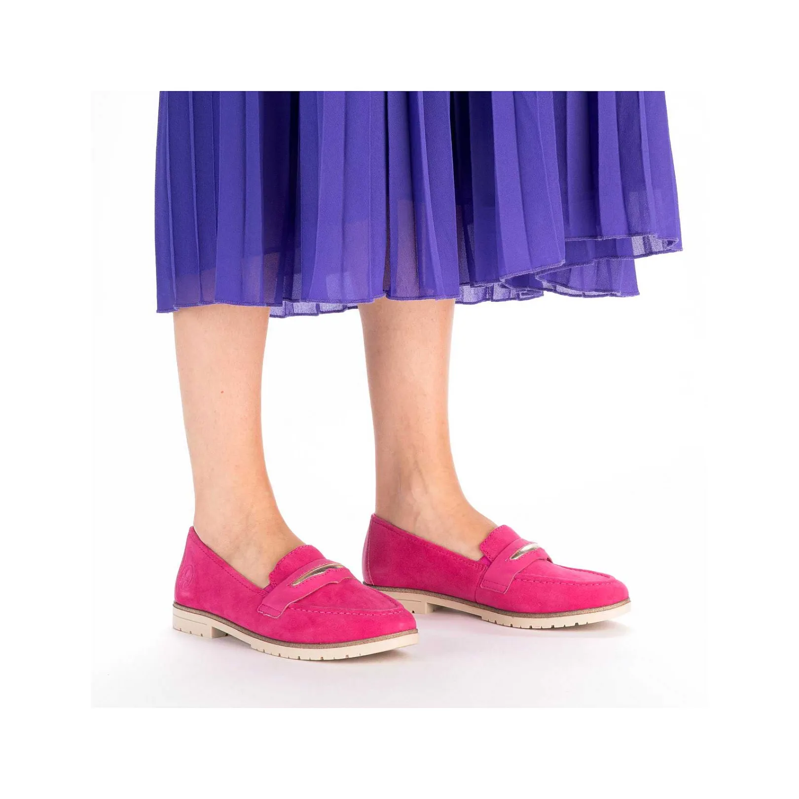 Hot Women'S Loafers Magenta Men'S Business Shoes