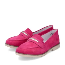 Hot Women'S Loafers Magenta Men'S Business Shoes