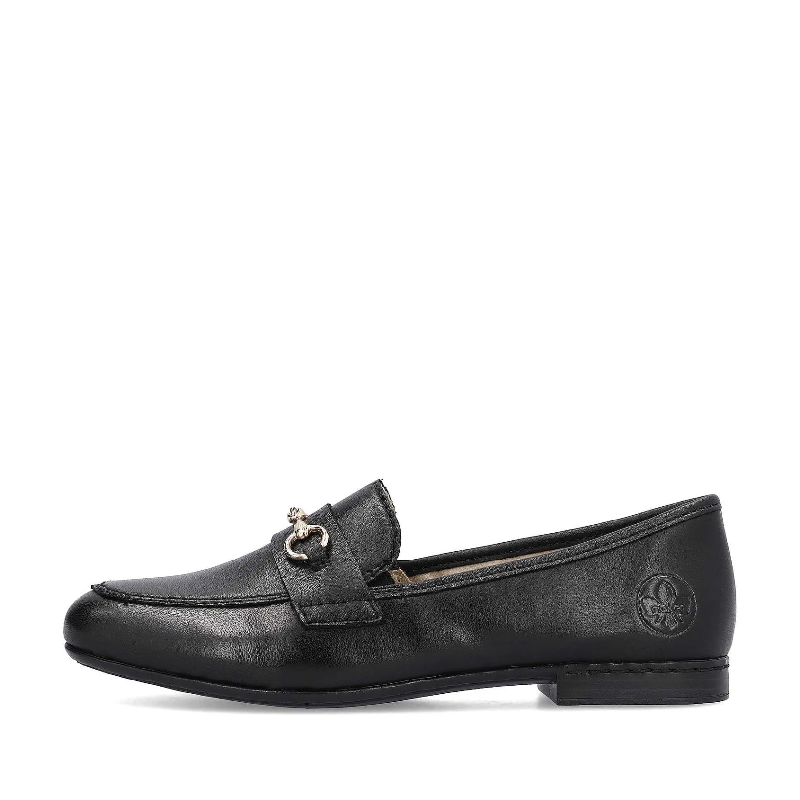 Online Women'S Loafers Midnight Black Ladies Loafers & Ballerinas