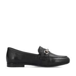 Online Women'S Loafers Midnight Black Ladies Loafers & Ballerinas