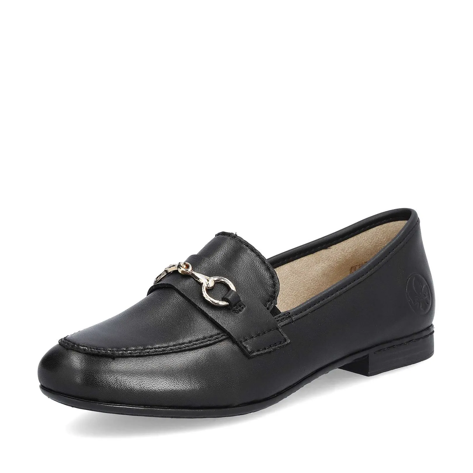 Online Women'S Loafers Midnight Black Ladies Loafers & Ballerinas
