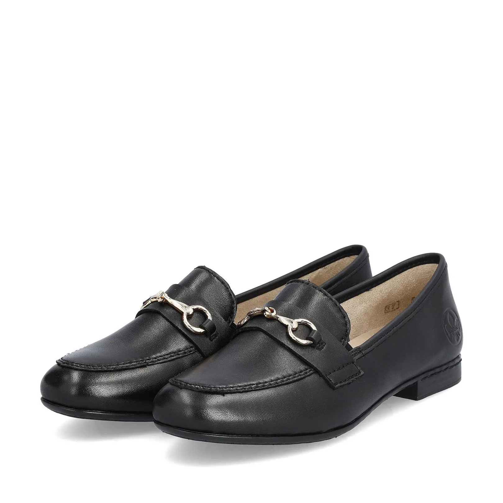 Online Women'S Loafers Midnight Black Ladies Loafers & Ballerinas