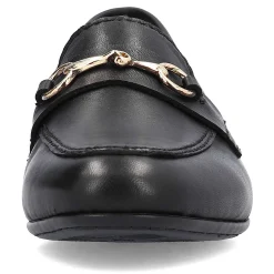 Online Women'S Loafers Midnight Black Ladies Loafers & Ballerinas