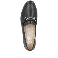 Online Women'S Loafers Midnight Black Ladies Loafers & Ballerinas