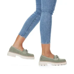 Best Women'S Loafers Mint Green Ladies Loafers & Ballerinas