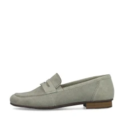 Outlet Women'S Loafers Mint Green Ladies Loafers & Ballerinas