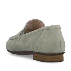 Outlet Women'S Loafers Mint Green Ladies Loafers & Ballerinas