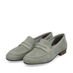 Outlet Women'S Loafers Mint Green Ladies Loafers & Ballerinas