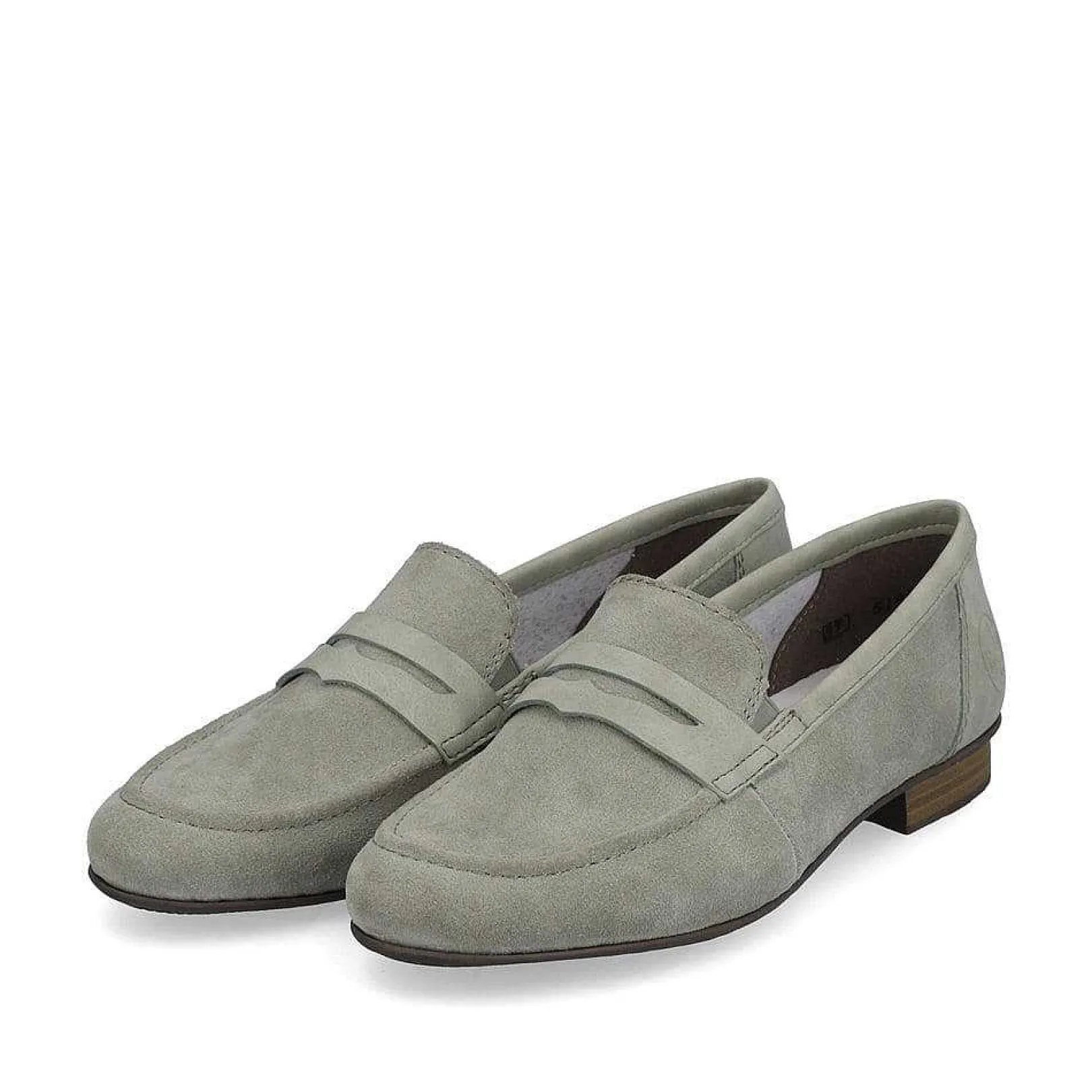 Outlet Women'S Loafers Mint Green Ladies Loafers & Ballerinas