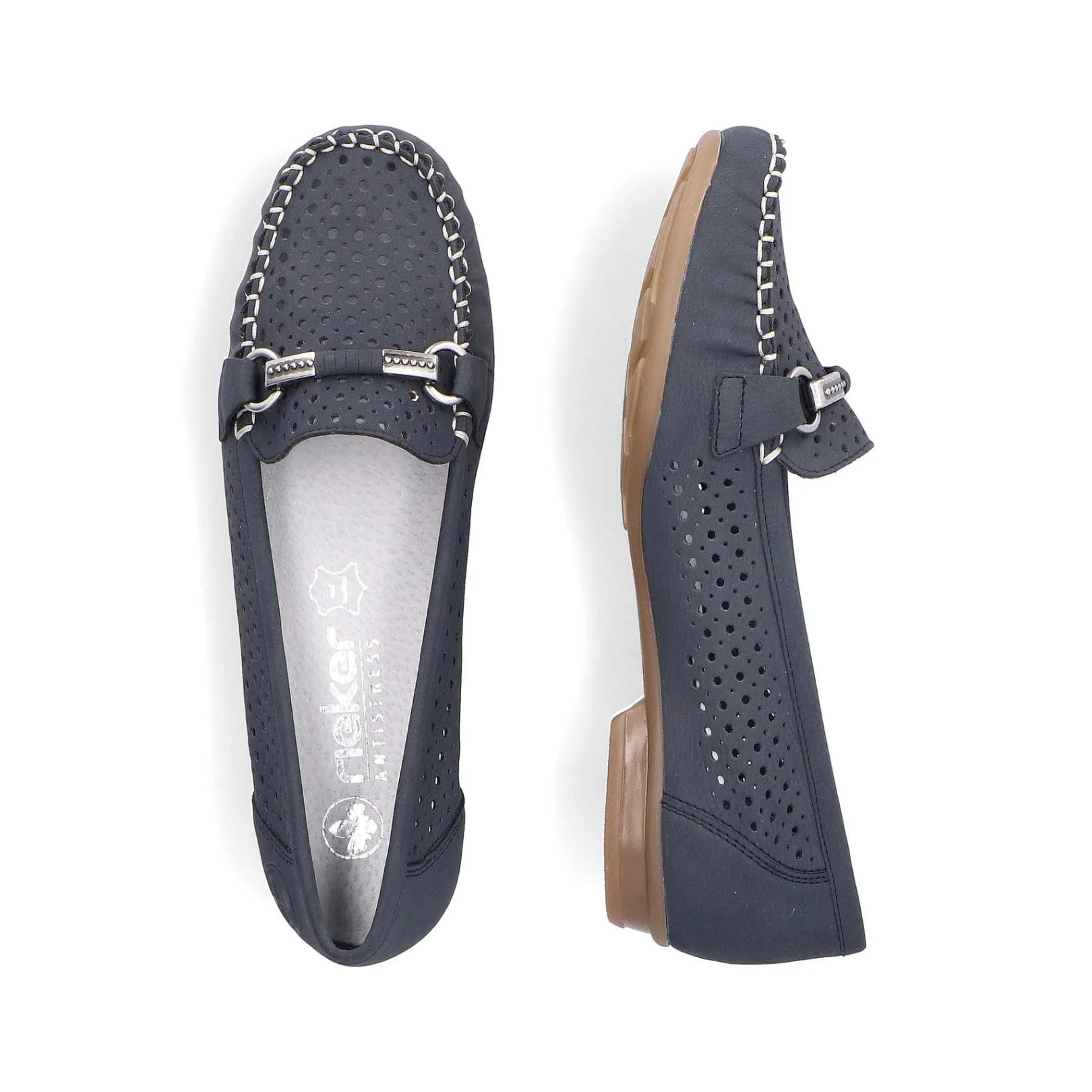 Online Women'S Loafers Navy Blue Men'S Business Shoes