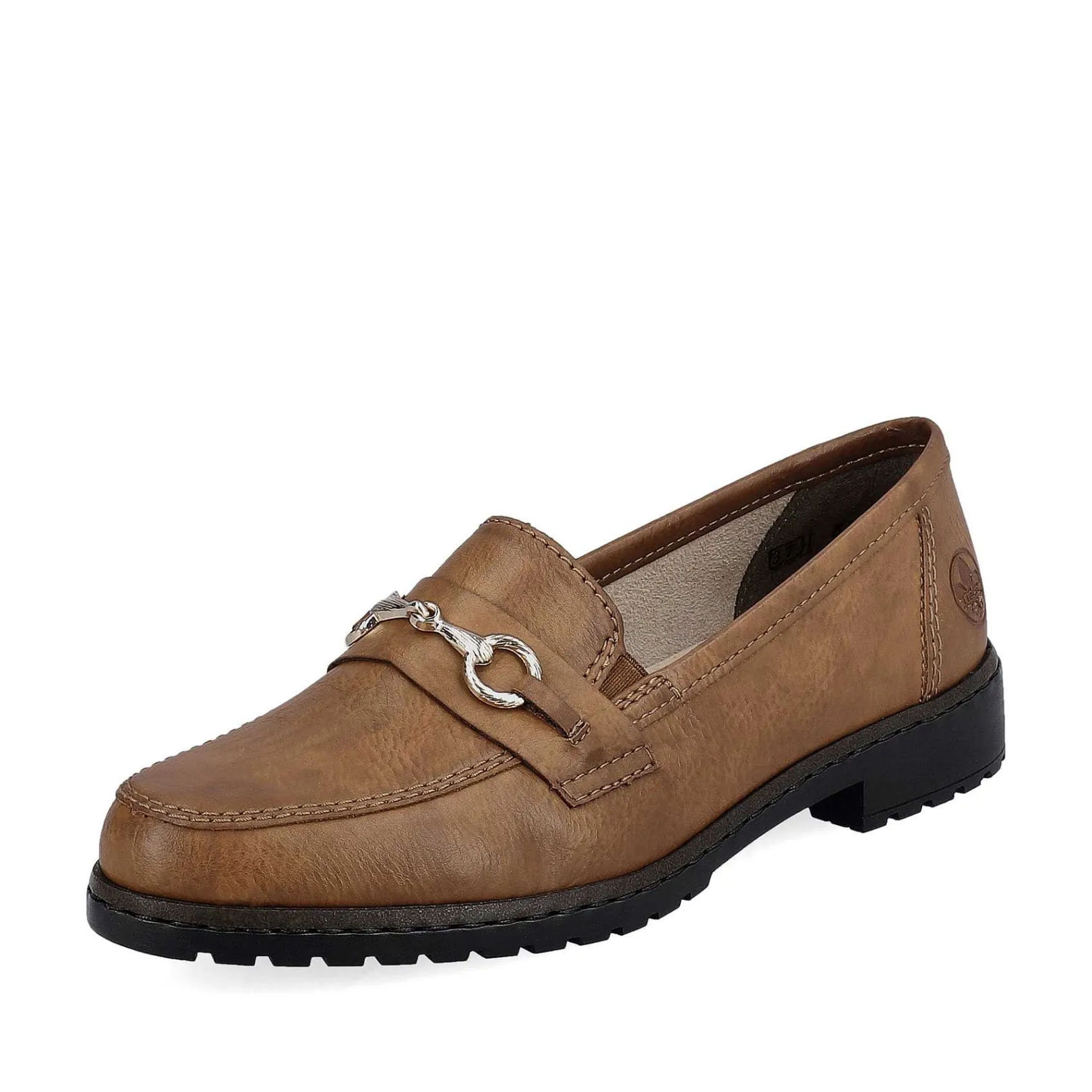 Hot Women'S Loafers Nougat Brown Ladies Loafers & Ballerinas