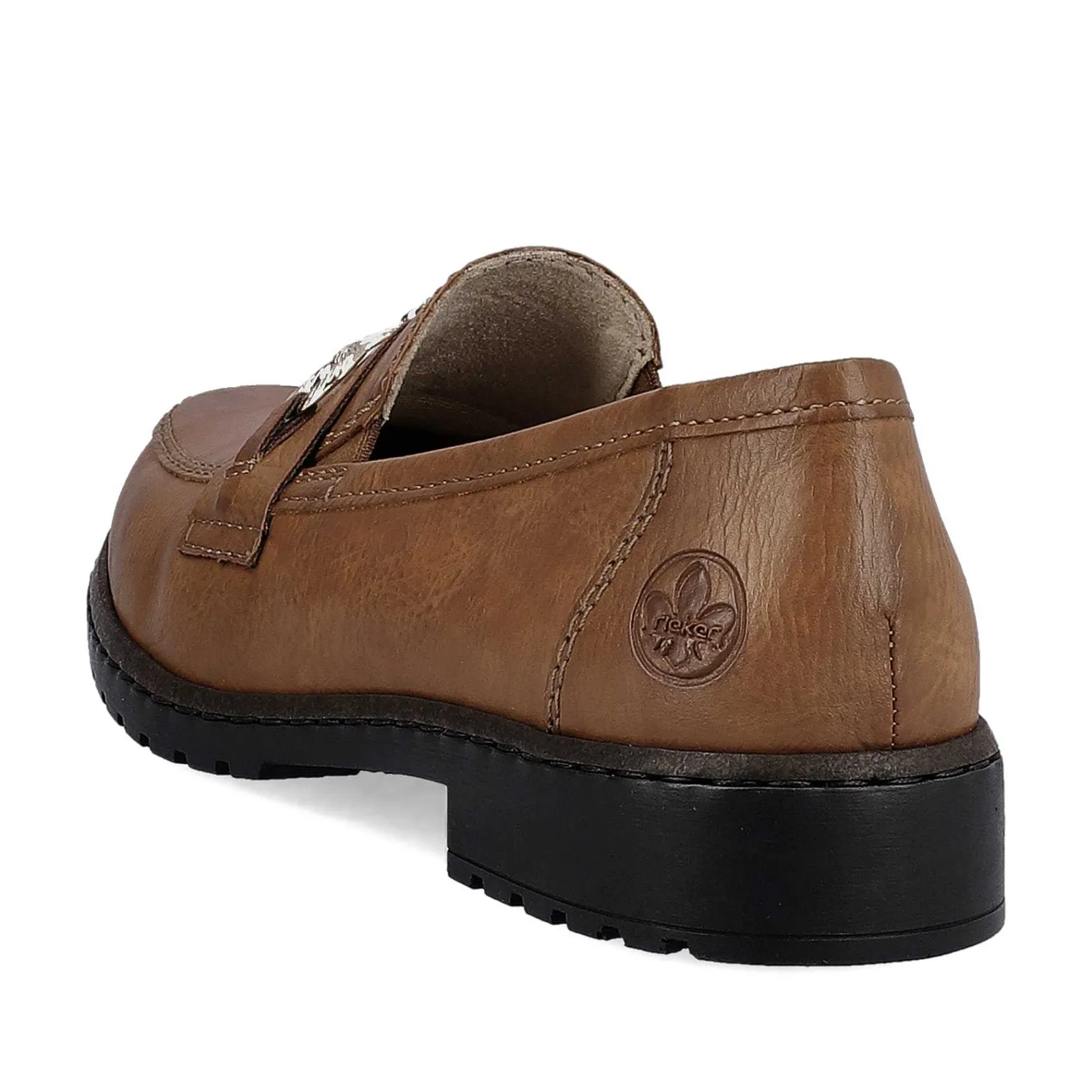 Hot Women'S Loafers Nougat Brown Ladies Loafers & Ballerinas