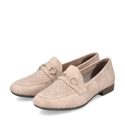 Sale Women'S Loafers Powder Pink Ladies Loafers & Ballerinas