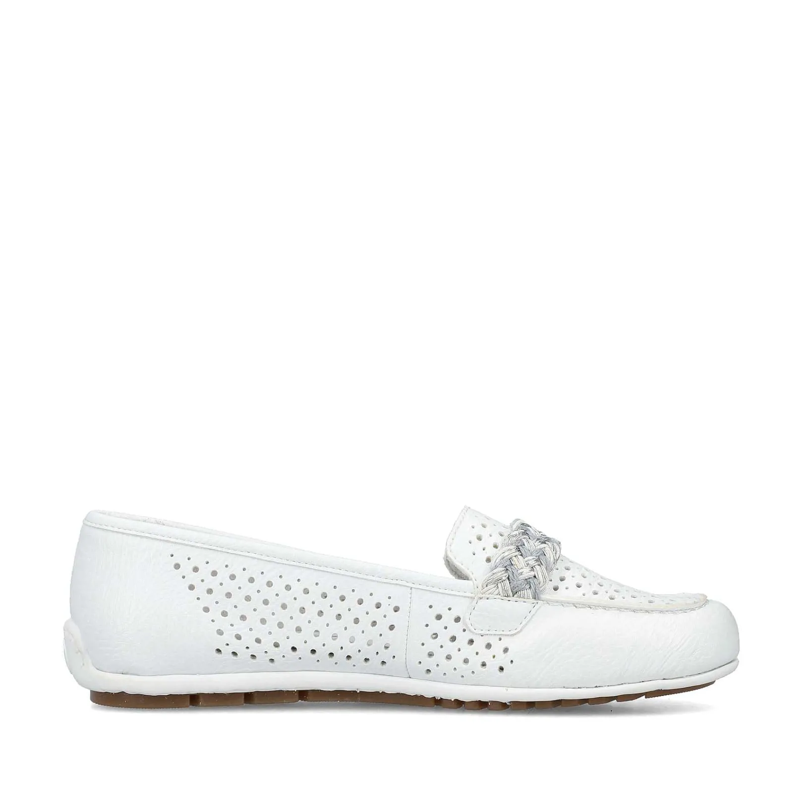 Online Women'S Loafers Pure White Men'S Business Shoes