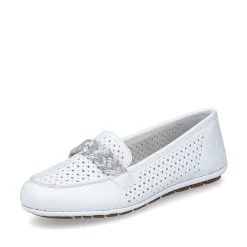 Online Women'S Loafers Pure White Men'S Business Shoes