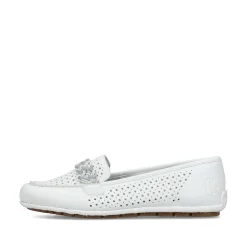 Online Women'S Loafers Pure White Men'S Business Shoes