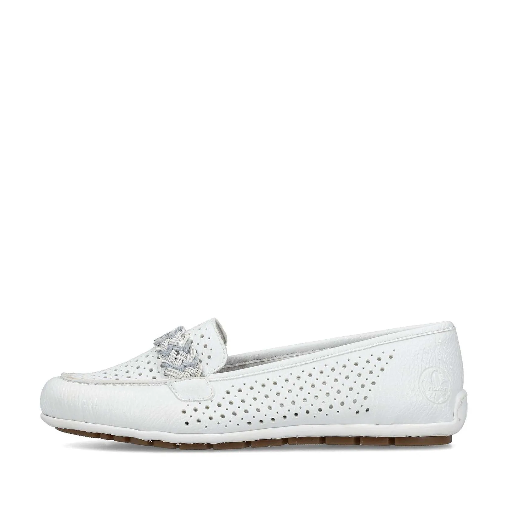 Online Women'S Loafers Pure White Men'S Business Shoes