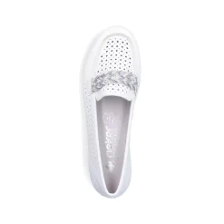 Online Women'S Loafers Pure White Men'S Business Shoes