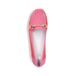 New Women'S Loafers Raspberry Red Men'S Business Shoes