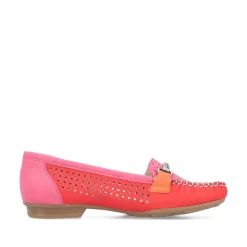 New Women'S Loafers Raspberry Red Men'S Business Shoes