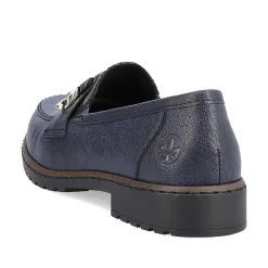 Outlet Women'S Loafers Royal Blue Ladies Loafers & Ballerinas