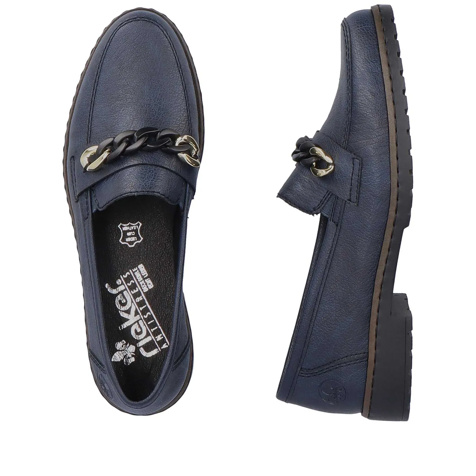 Outlet Women'S Loafers Royal Blue Ladies Loafers & Ballerinas