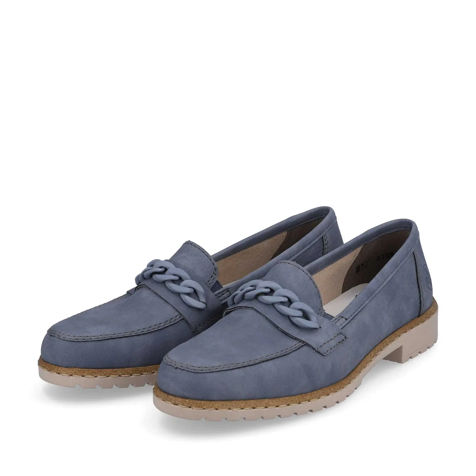 Sale Women'S Loafers Sky Blue Ladies Loafers & Ballerinas
