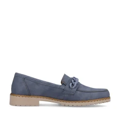 Sale Women'S Loafers Sky Blue Ladies Loafers & Ballerinas