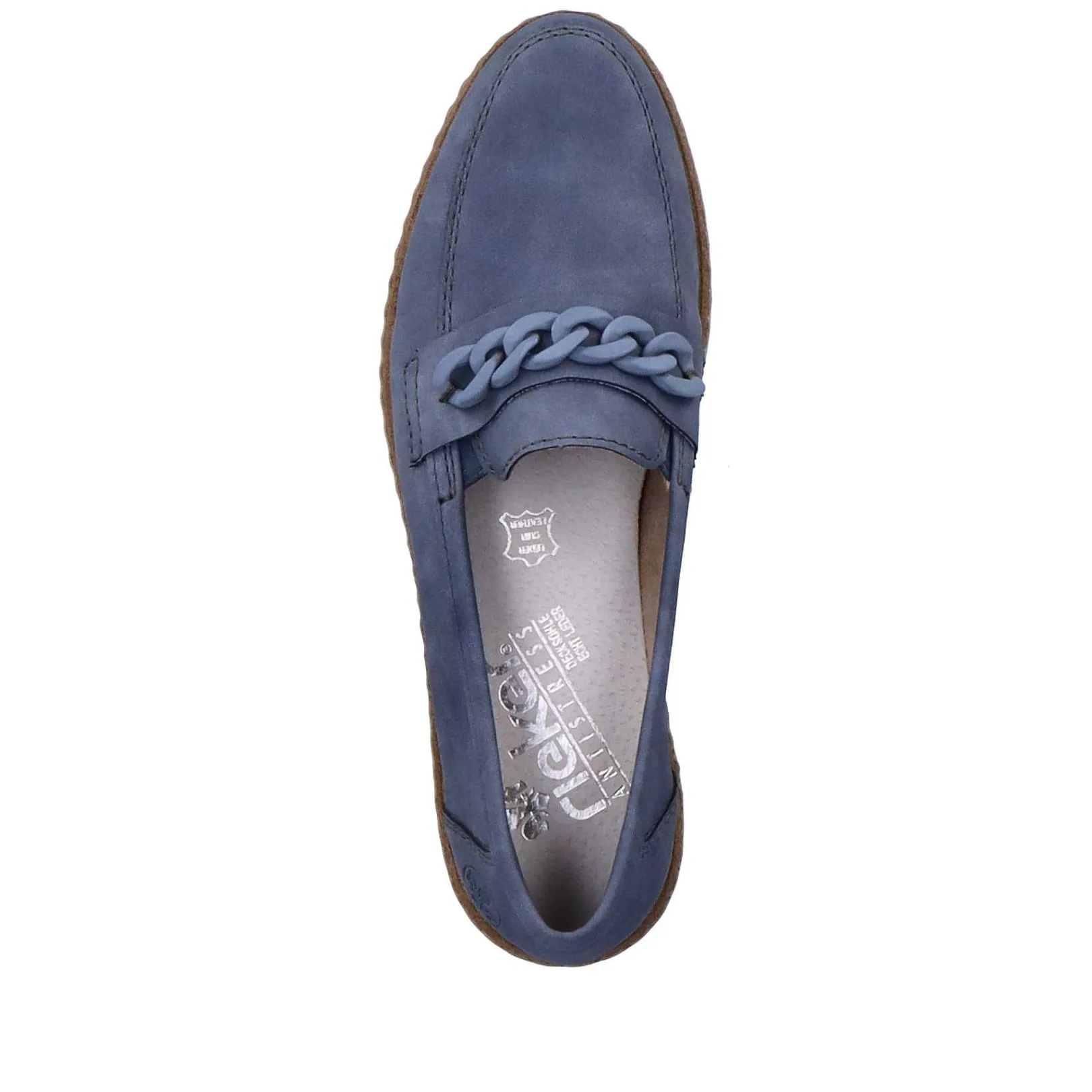 Sale Women'S Loafers Sky Blue Ladies Loafers & Ballerinas