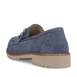 Sale Women'S Loafers Sky Blue Ladies Loafers & Ballerinas