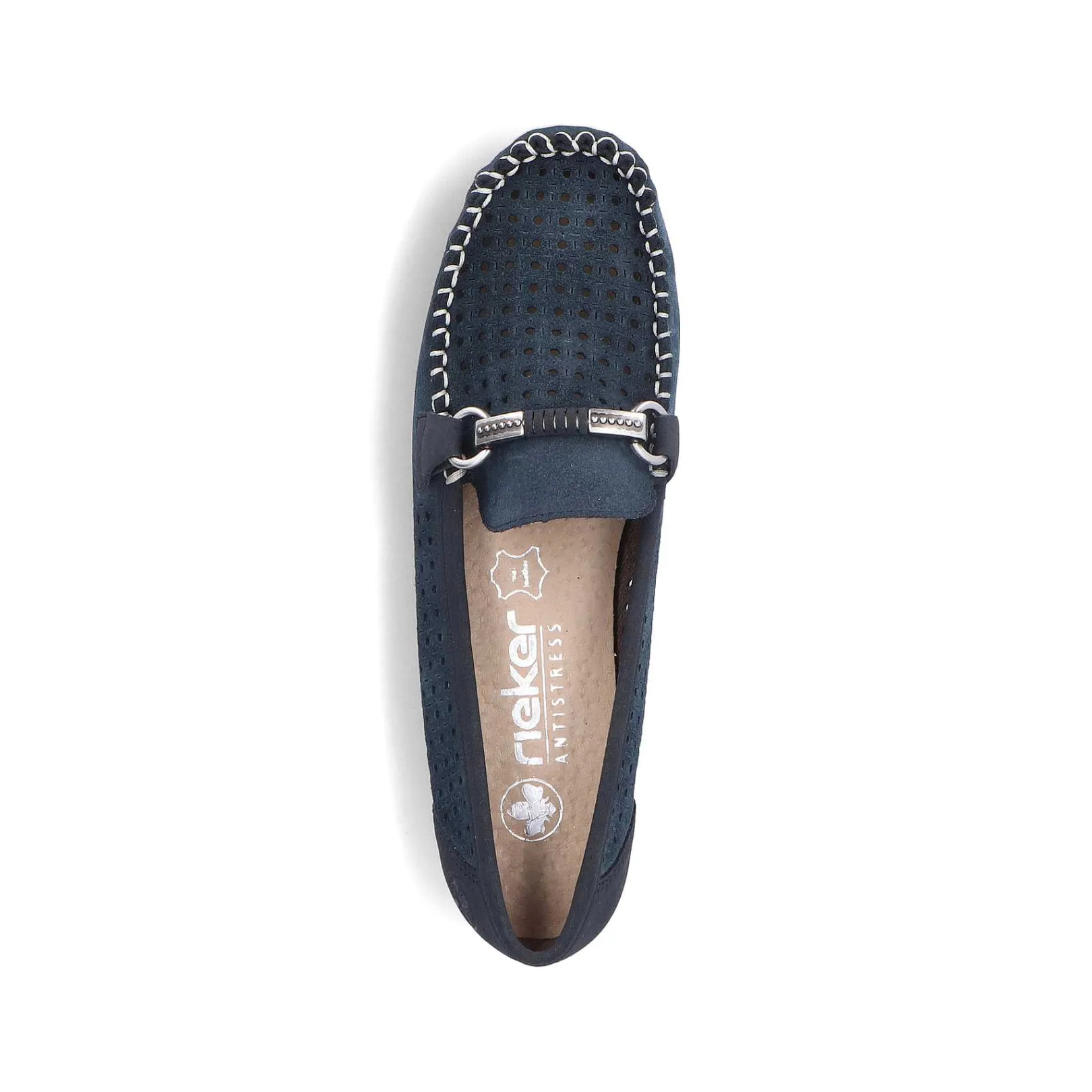 Online Women'S Loafers Slate Blue Ladies Loafers & Ballerinas