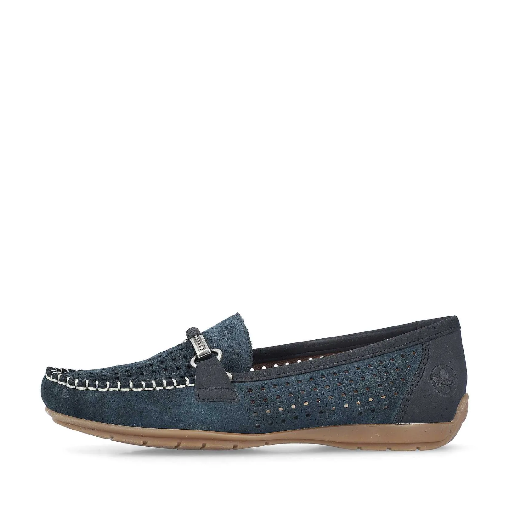 Online Women'S Loafers Slate Blue Ladies Loafers & Ballerinas