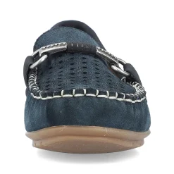 Online Women'S Loafers Slate Blue Ladies Loafers & Ballerinas