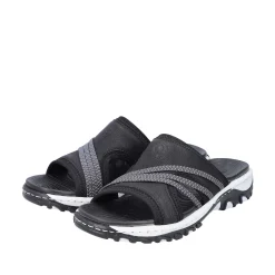 Women'S Mules Asphalt Black Ladies Mules & Slippers