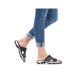 Women'S Mules Asphalt Black Ladies Mules & Slippers