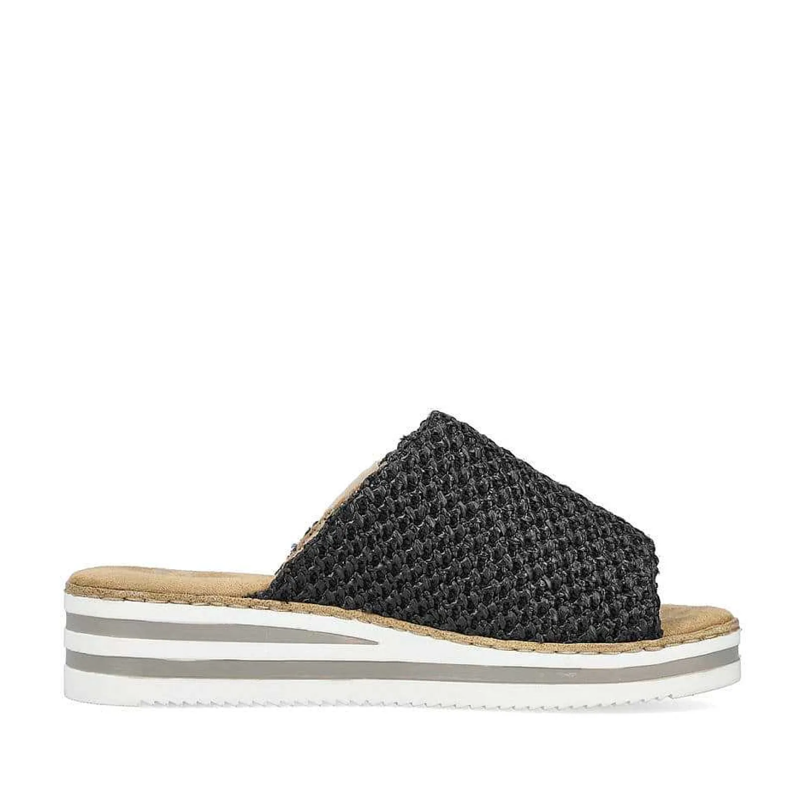 Women'S Mules Asphalt Black Ladies Mules & Slippers