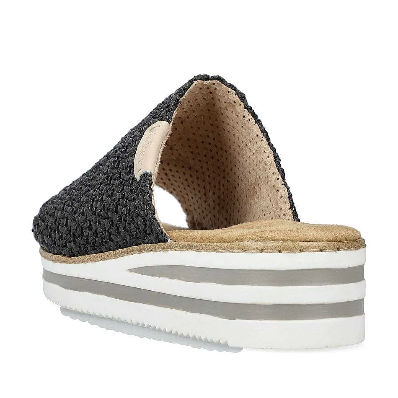 Women'S Mules Asphalt Black Ladies Mules & Slippers