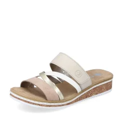 Hot Women'S Mules Beige-Metallic-Rose Men'S Summer Shoes