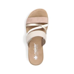 Hot Women'S Mules Beige-Metallic-Rose Men'S Summer Shoes