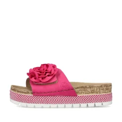 New Women'S Mules Blood Pink Ladies Colorful Styles