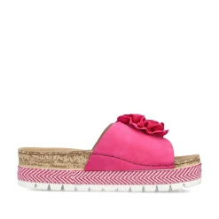 New Women'S Mules Blood Pink Ladies Colorful Styles