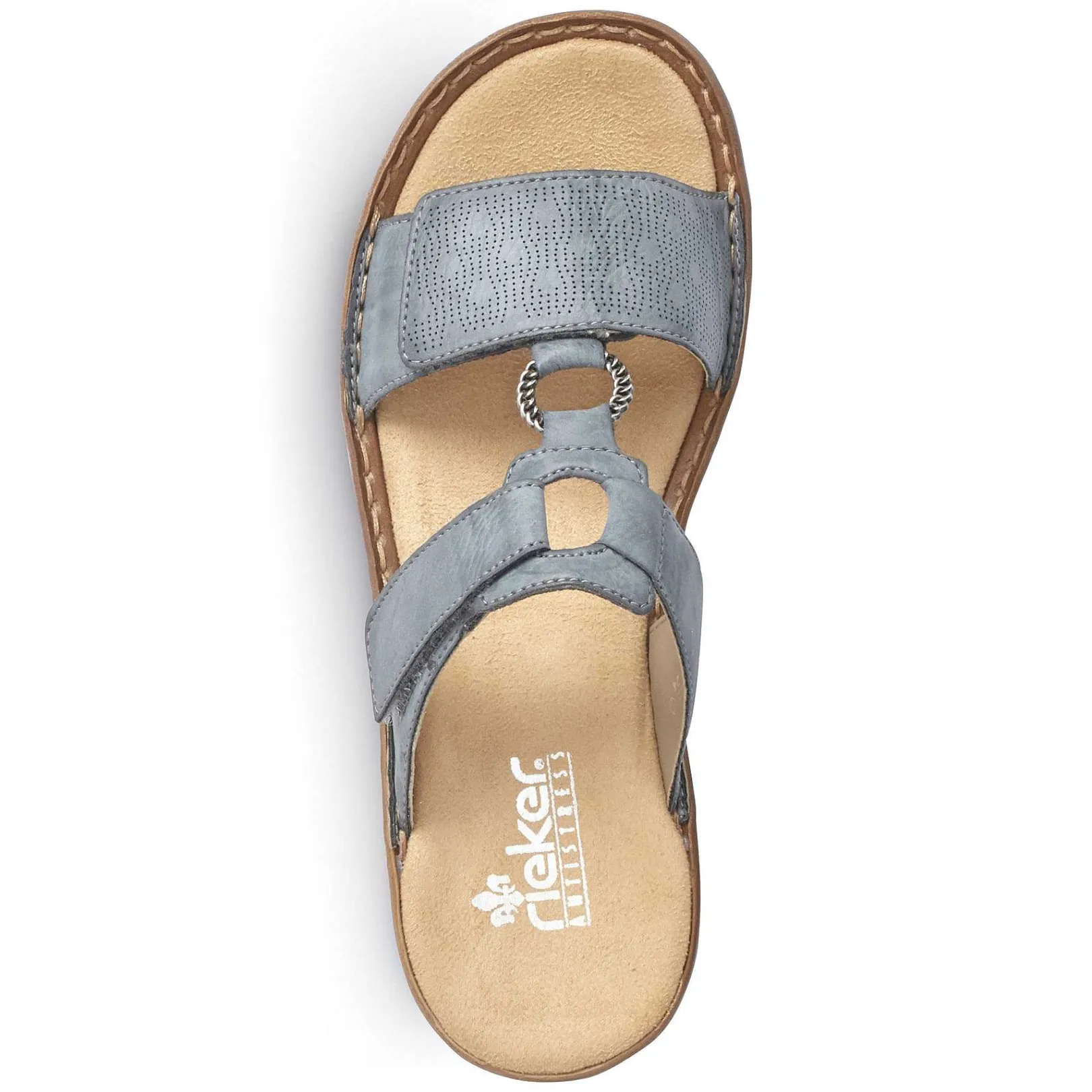Sale Women'S Mules Blue Gray Ladies Mules & Slippers