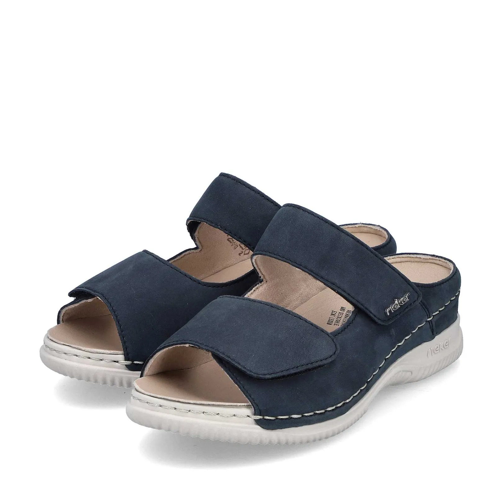 Discount Women'S Mules Blue Gray Ladies Mules & Slippers