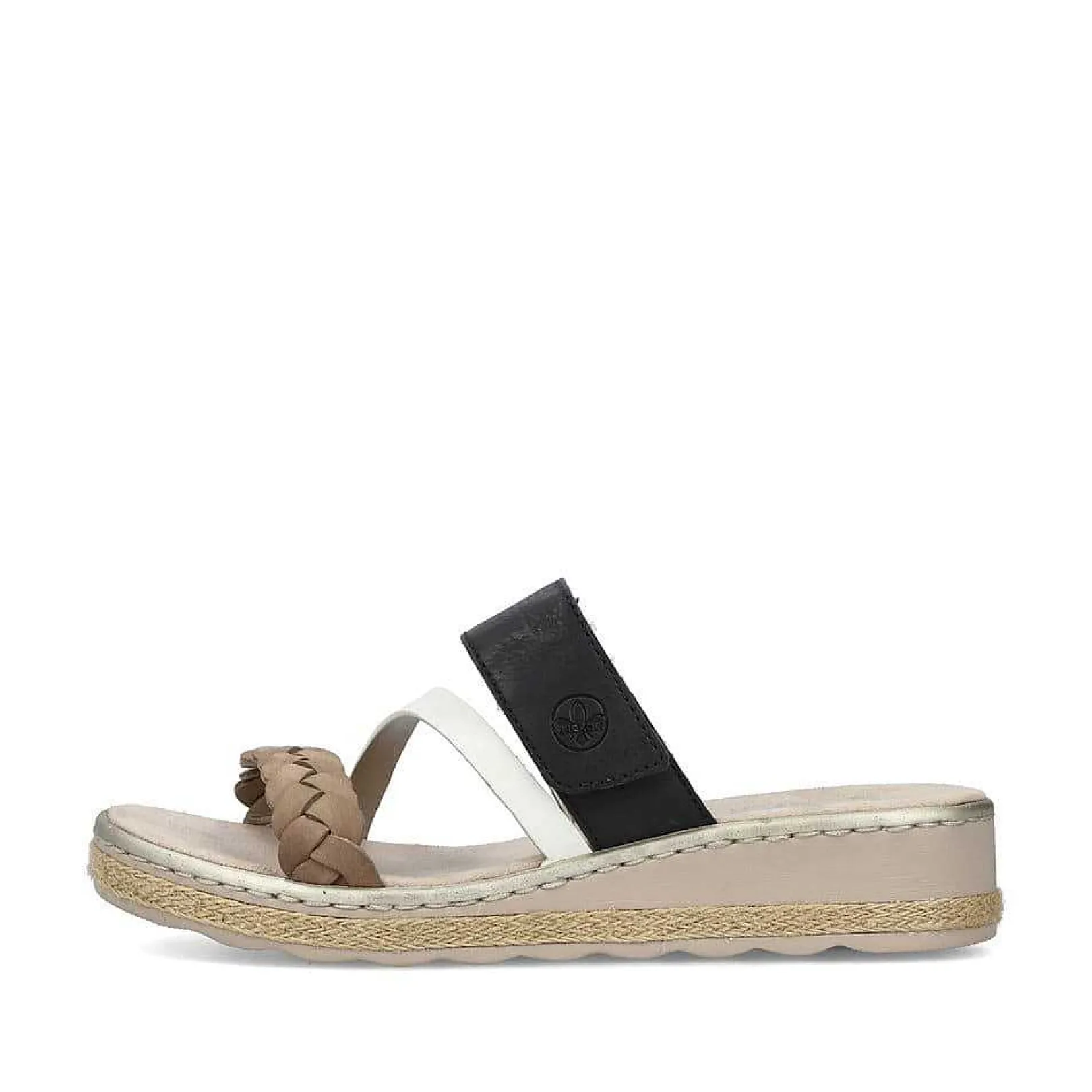 New Women'S Mules Brown Beige-Cream White-Black Ladies Mules & Slippers
