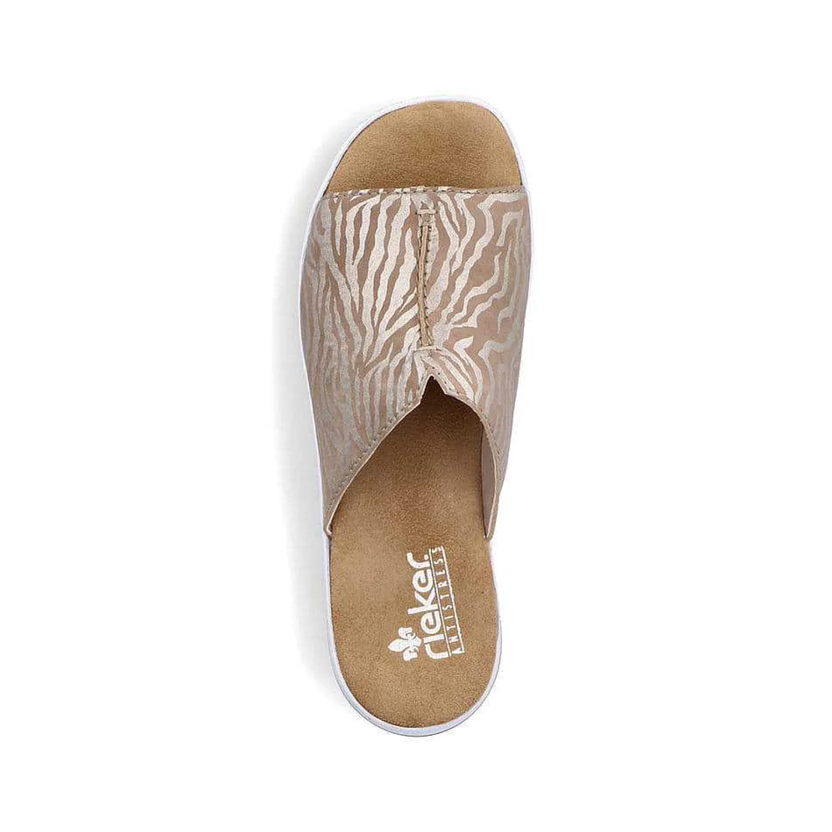 New Women'S Mules Brown Beige Ladies Mules & Slippers