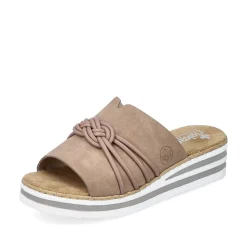 Outlet Women'S Mules Brown Beige Ladies Mules & Slippers