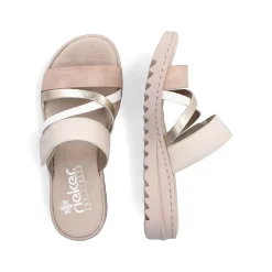 Outlet Women'S Mules Champagne Soft Pink Ladies Mules & Slippers